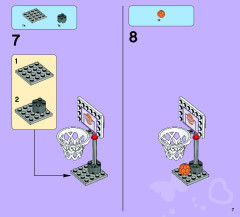 LEGO 41005 instructions page 7 – build guide