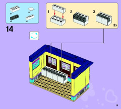 LEGO 41005 instructions page 15 – build guide
