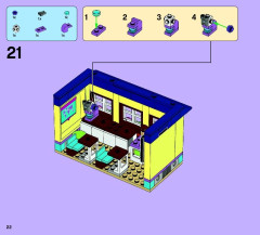 LEGO 41005 instructions page 22 – build guide