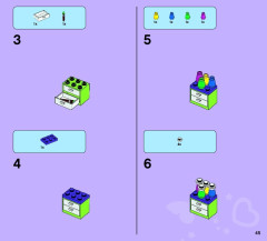 LEGO 41005 instructions page 45 – build guide