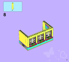 LEGO 41005 instructions page 9 – build guide