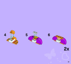 LEGO 41006 instructions page 33 – build guide