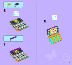 LEGO 41006 instructions page 39 – build guide