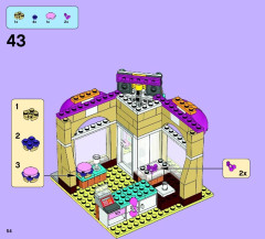 LEGO 41006 instructions page 54 – build guide