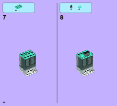 LEGO 41006 instructions page 64 – build guide
