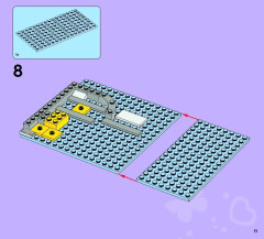 LEGO 41007 instructions page 11 – build guide