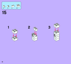 LEGO 41007 instructions page 18 – build guide