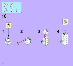 LEGO 41007 instructions page 20 – build guide