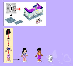 LEGO 41007 instructions page 3 – build guide