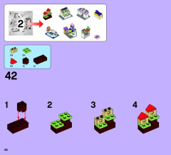 LEGO 41007 instructions page 48 – build guide