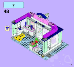 LEGO 41007 instructions page 61 – build guide