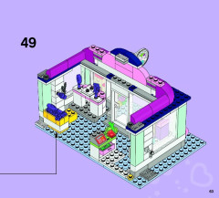 LEGO 41007 instructions page 63 – build guide