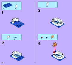 LEGO 41007 instructions page 66 – build guide