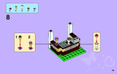 LEGO 41008 instructions page 15 – build guide