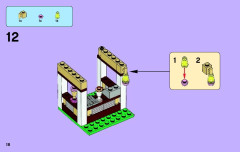 LEGO 41008 instructions page 18 – build guide