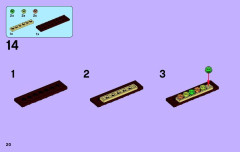 LEGO 41008 instructions page 20 – build guide