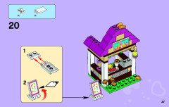 LEGO 41008 instructions page 27 – build guide