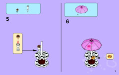 LEGO 41008 instructions page 7 – build guide