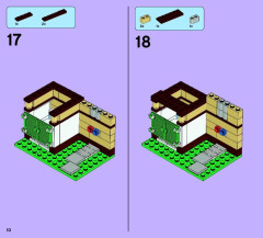 LEGO 41008 instructions page 10 – build guide