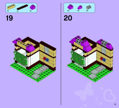 LEGO 41008 instructions page 11 – build guide