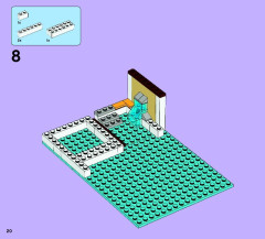 LEGO 41008 instructions page 20 – build guide