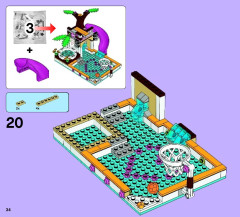 LEGO 41008 instructions page 34 – build guide