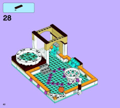 LEGO 41008 instructions page 42 – build guide