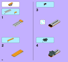 LEGO 41008 instructions page 52 – build guide
