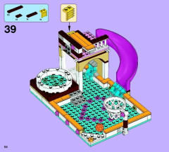 LEGO 41008 instructions page 54 – build guide