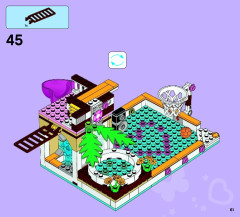 LEGO 41008 instructions page 61 – build guide