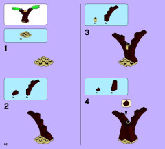 LEGO 41008 instructions page 62 – build guide
