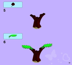 LEGO 41008 instructions page 63 – build guide