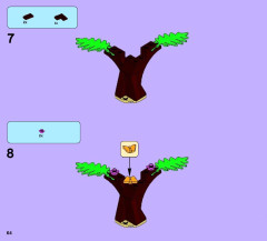 LEGO 41008 instructions page 64 – build guide