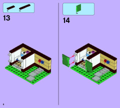 LEGO 41008 instructions page 8 – build guide