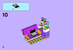 LEGO 41009 instructions page 14 – build guide