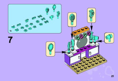 LEGO 41009 instructions page 21 – build guide