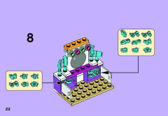 LEGO 41009 instructions page 22 – build guide