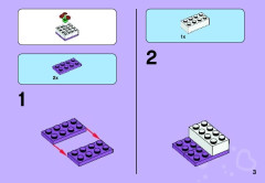 LEGO 41009 instructions page 3 – build guide