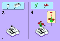 LEGO 41009 instructions page 4 – build guide