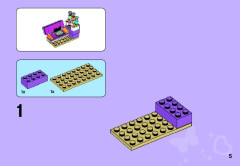 LEGO 41009 instructions page 5 – build guide