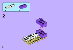 LEGO 41009 instructions page 6 – build guide