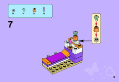 LEGO 41009 instructions page 9 – build guide