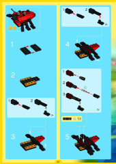 LEGO 4101 instructions page 20 – build guide