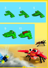 LEGO 4101 instructions page 45 – build guide