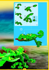 LEGO 4101 instructions page 61 – build guide