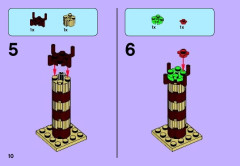 LEGO 41010 instructions page 10 – build guide