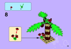 LEGO 41010 instructions page 13 – build guide