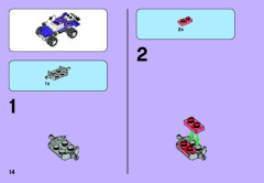 LEGO 41010 instructions page 14 – build guide