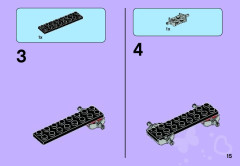 LEGO 41010 instructions page 15 – build guide