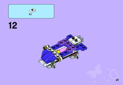 LEGO 41010 instructions page 21 – build guide